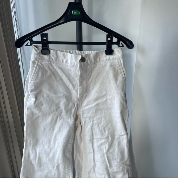 Oak + Fort CROPPED LENGTH 26" TWILL WIDE LEG PANT - Picture 10 of 11